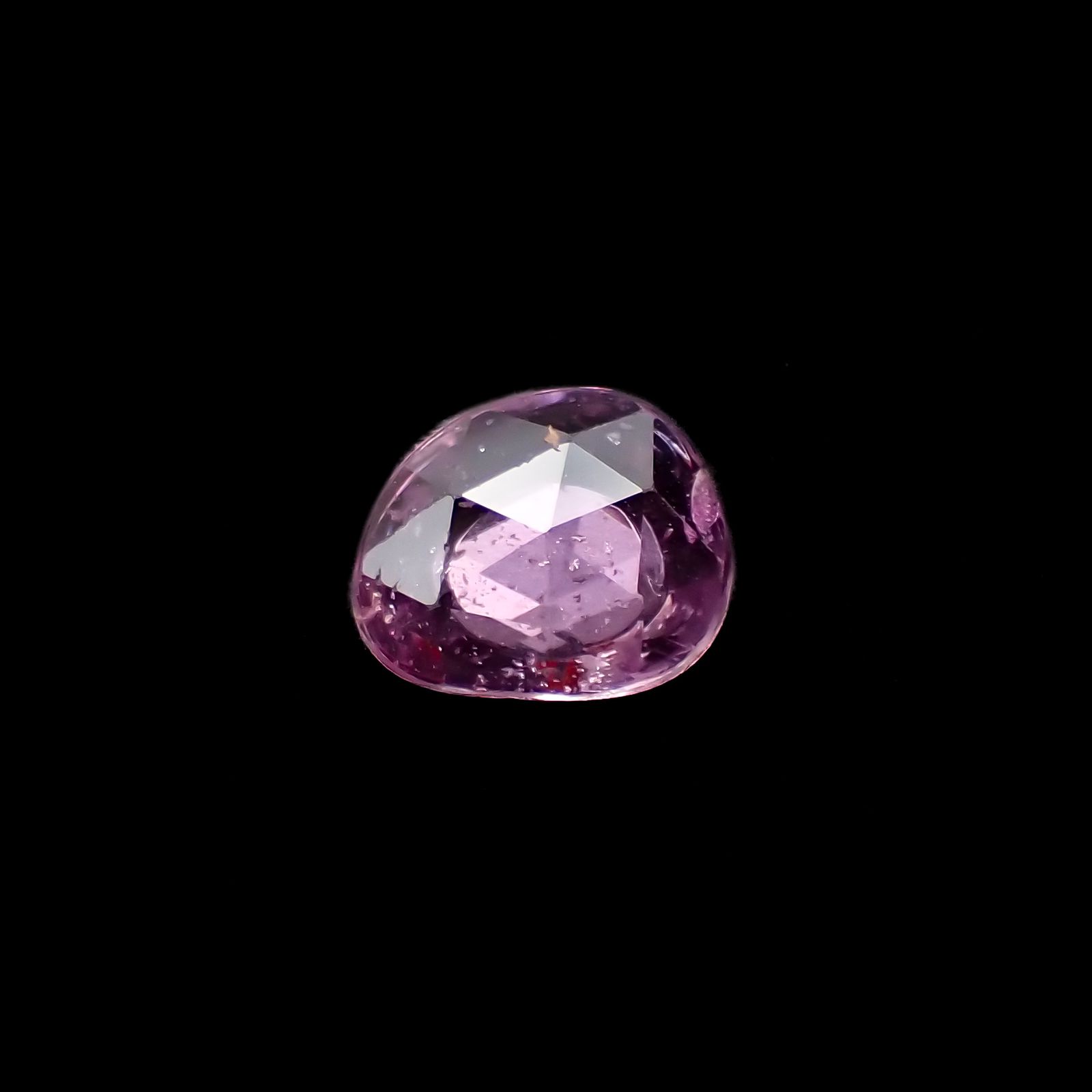 ◇ローズカット◇パープルピンクサファイア マダガスカル産 1.00ct[230722667]6.9x5.8mm前後