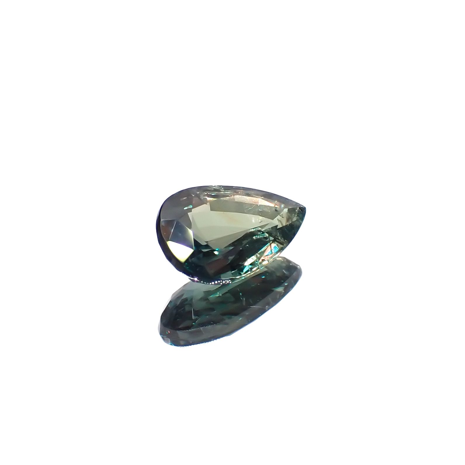 アレキサンドライト(宝石名アレキサンドライト)ブラジル産 1.25ct Gübelin鑑付[231224529]8.75x5.65mm前後