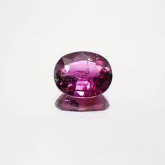 パープルサファイア(宝石名バイオレット・サファイア) カシミール地方産 1.236ct ソ付(彩珠)[210510234]7.3×6mm前後
