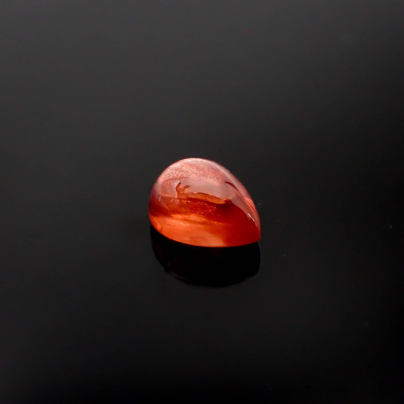 オレゴンサンストーン アメリカ・オレゴン州産 2.28ct[230722688]9.2x6.6mm前後
