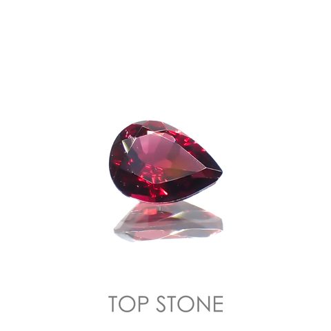 レッドスピネル(宝石名レッド・スピネル)タンザニア産 0.29ct 識別済[220716899]5x3.8mm前後