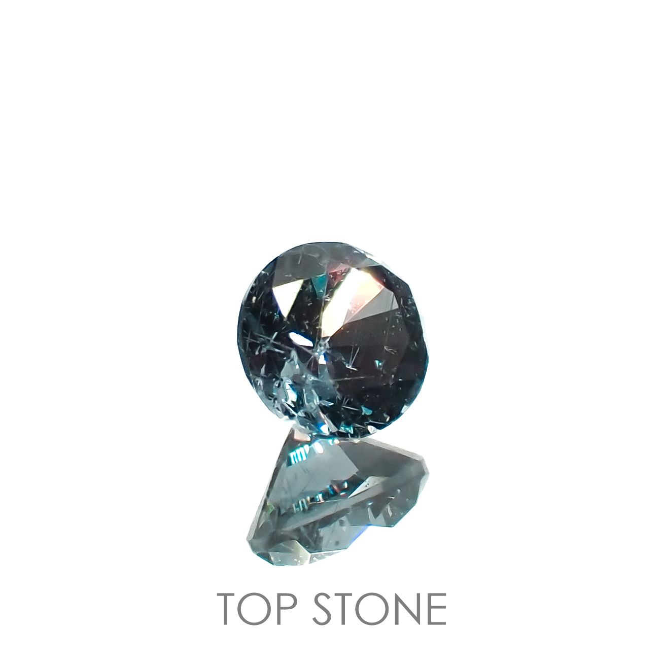 カラーチェンジガーネット アレキタイプ(宝石名ガーネット)マダガスカル・ベキリー産 0.18ct 識別済[221219425]3.2x3.2mm前後