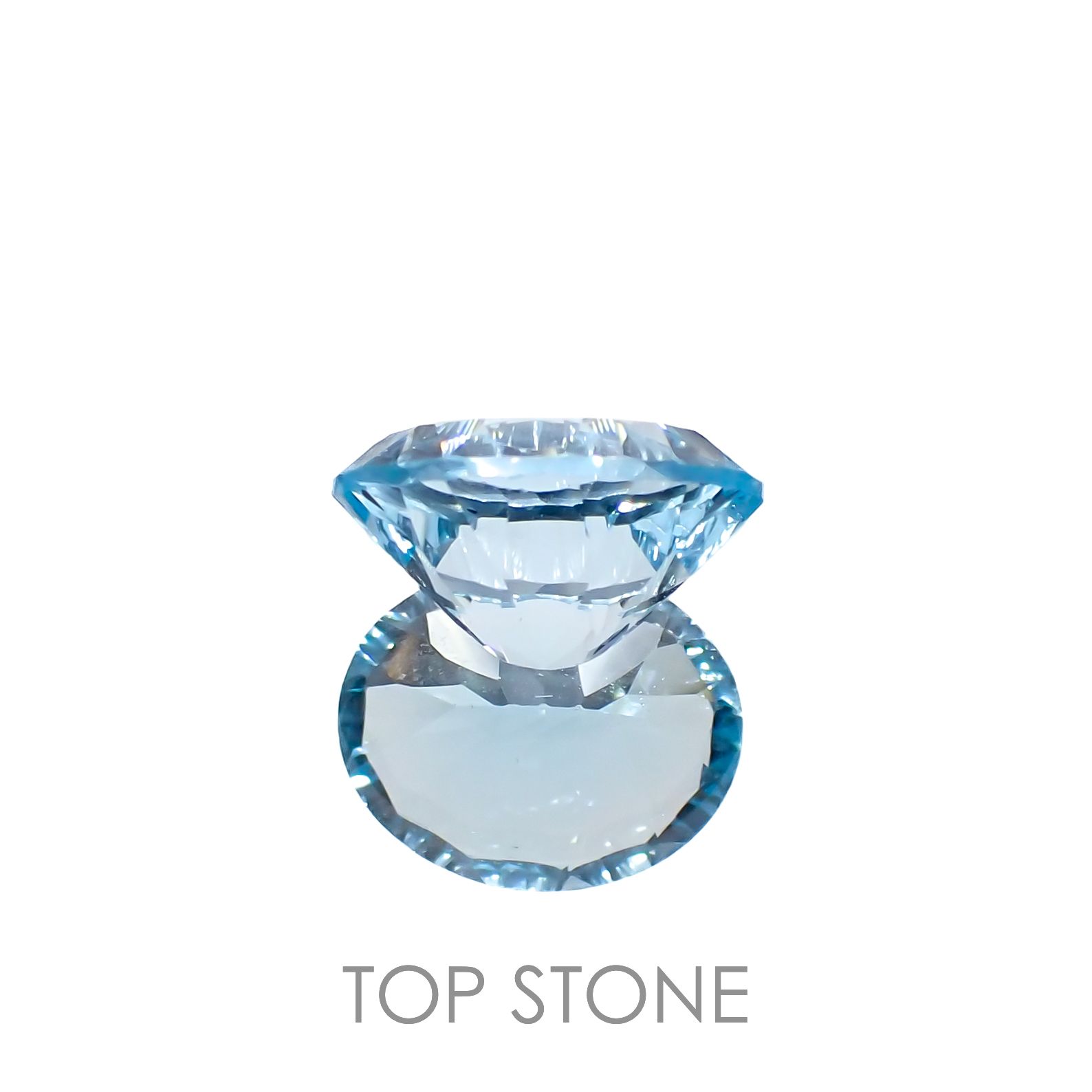 ブルートパーズ ブラジル産 4.18ct[221219348]11x9mm前後