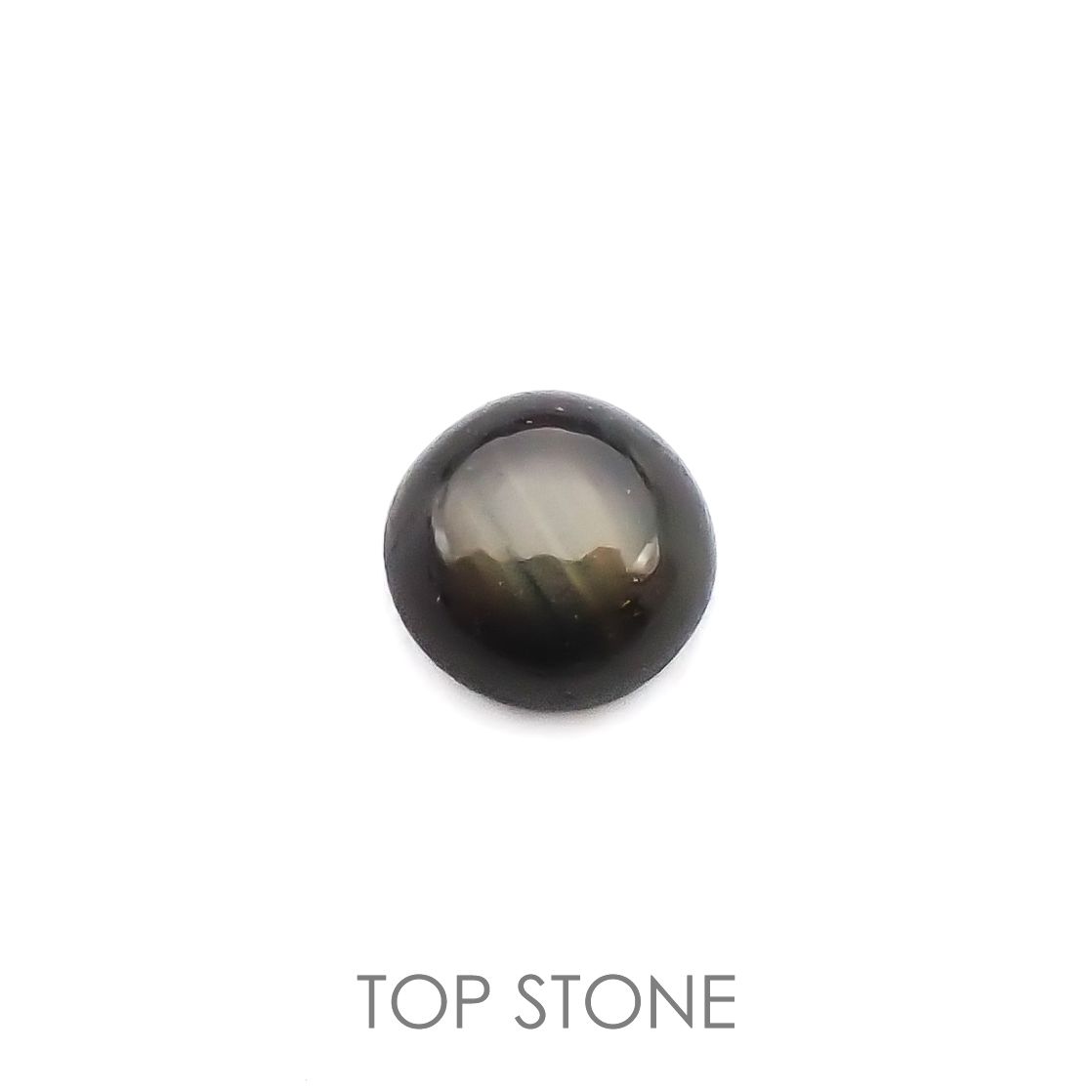 ゴールドシーンサファイア(宝石名シーン・サファイア)ケニア産 0.47ct 識別済[220616220]4.5x4.4mm前後