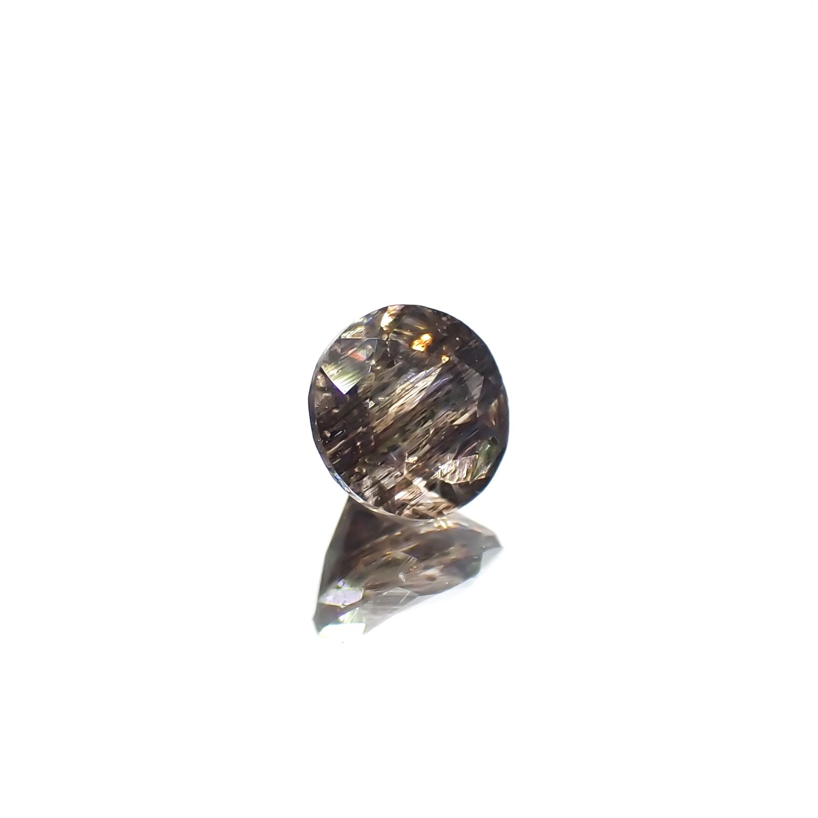 レインボースキャポライト ブラジル産 0.43ct[240326860]4.9x4.9mm前後