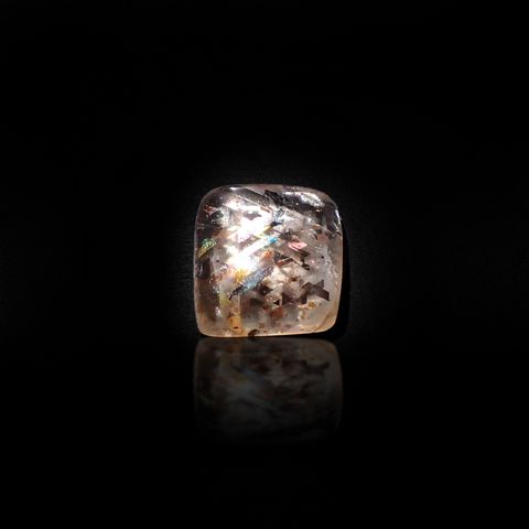 レインボーラティスサンストーン オーストラリア産 1.86ct[230722899]7.7x7.5mm前後