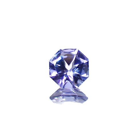 ◇オクタゴンカット◇タンザナイト(宝石名タンザナイト)タンザニア産 0.48ct 識別済[240628128]5x5mm前後