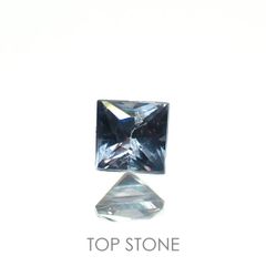 ◇プリンセスカット◇カラーチェンジガーネット アレキタイプ(宝石名ガーネット)マダガスカル・ベキリー産 0.093ct 識別済[221119058]2.4x2.4mm前後