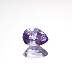 マリアライト(宝石名パープル・スキャポライト)スリランカ産 0.66ct 識別済[220114875]6.9x5mm前後