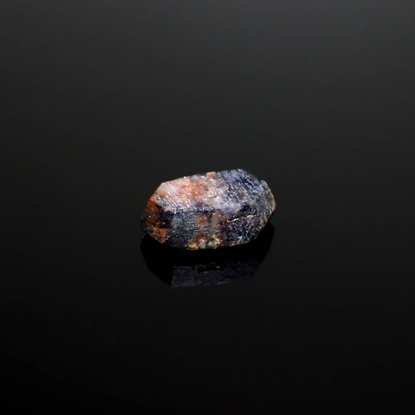 トラピッチェサファイア 原石スライス磨き ビルマ産 0.74ct