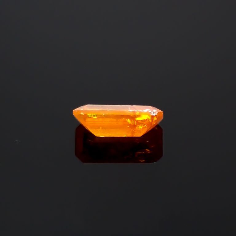 ウルフェナイト(宝石名ウルフェナイト)メキシコ産 0.444ct ソ付[221219723]5.2x2.6mm前後
