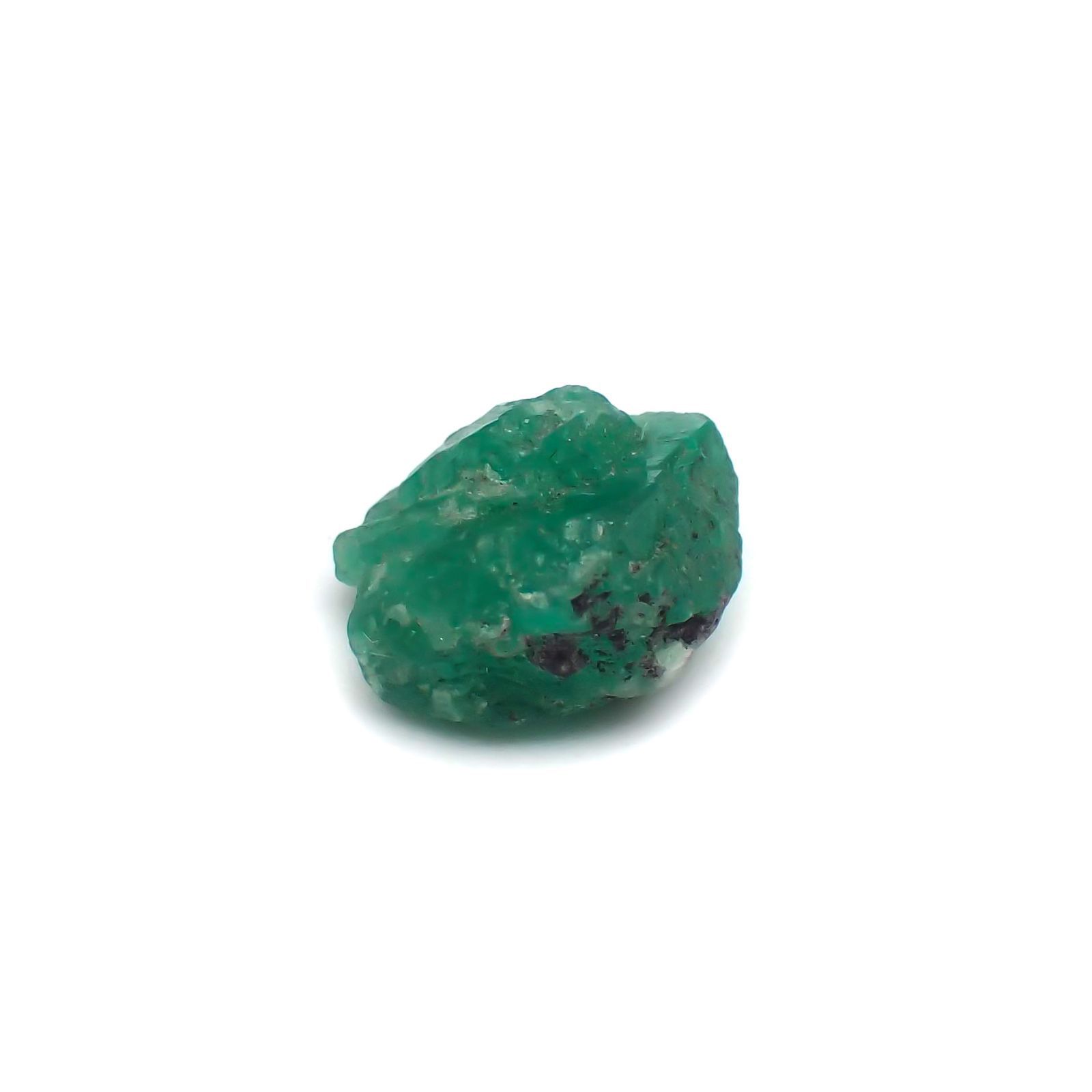 エメラルド 原石(宝石名エメラルド)コロンビア産 4.68ct 識別済[231023819]11x10.3mm前後