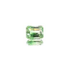 バイカラーツァボライト(宝石名グリーン グロッシュラー・ガーネット) タンザニア産 1.29ct 識別済[210711906]6.8×5mm前後