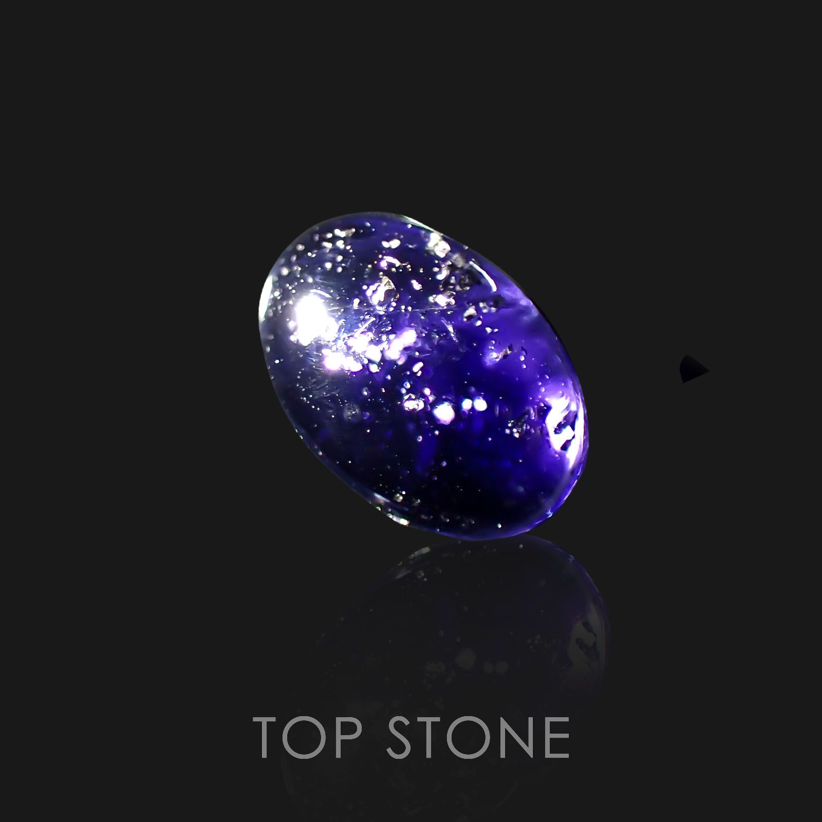 アイオライトサンストーン ブラジル産 ルース 0.51ct[21039622]5.9×4mm前後 | TOP STONE(トップストーン)