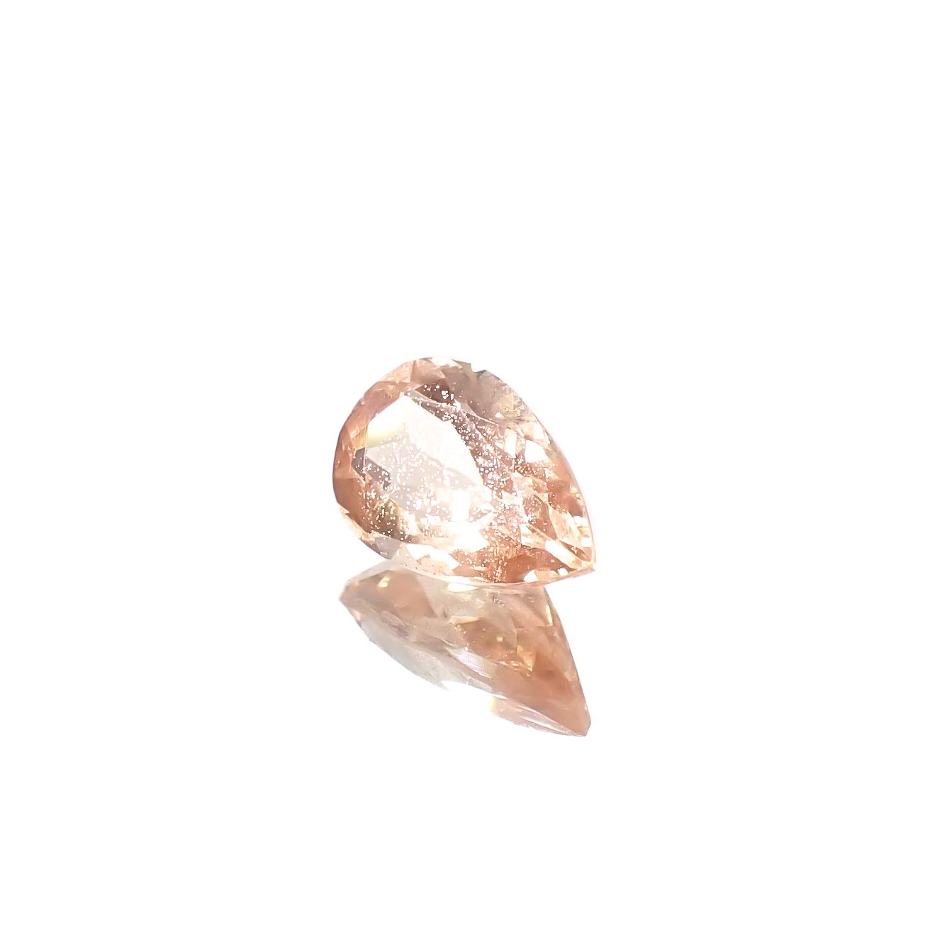 オレゴンサンストーン アメリカ・オレゴン州産 0.81ct[240627878]8x5.2mm前後