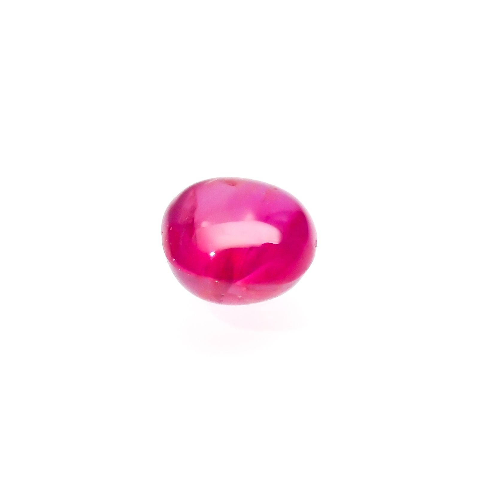 ルビー 非加熱(宝石名ルビー)ビルマ産 0.50ct 識別済[230622356]4.3x3.9mm前後