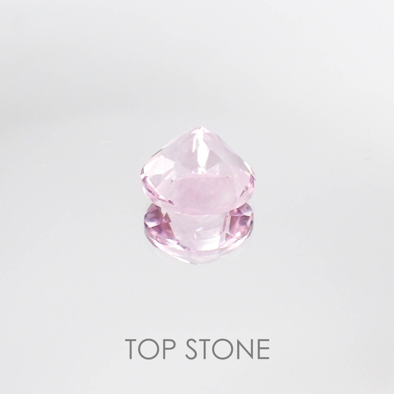 ピンクフローライト(宝石名ピンク・フルオライト) ブラジル産 4.10ct 識別済[20084731]10×10mm前後