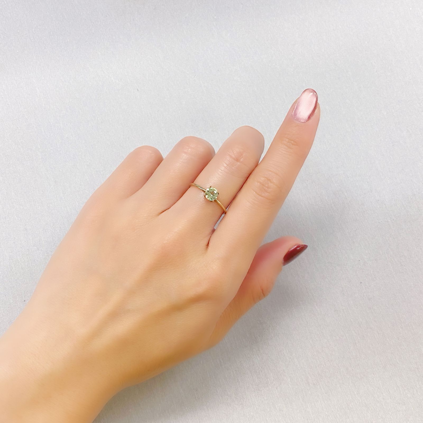 モンテブラサイト(宝石名モンテブラサイト)マダガスカル産 0.46ct 識別済[241229656]5x5mm前後