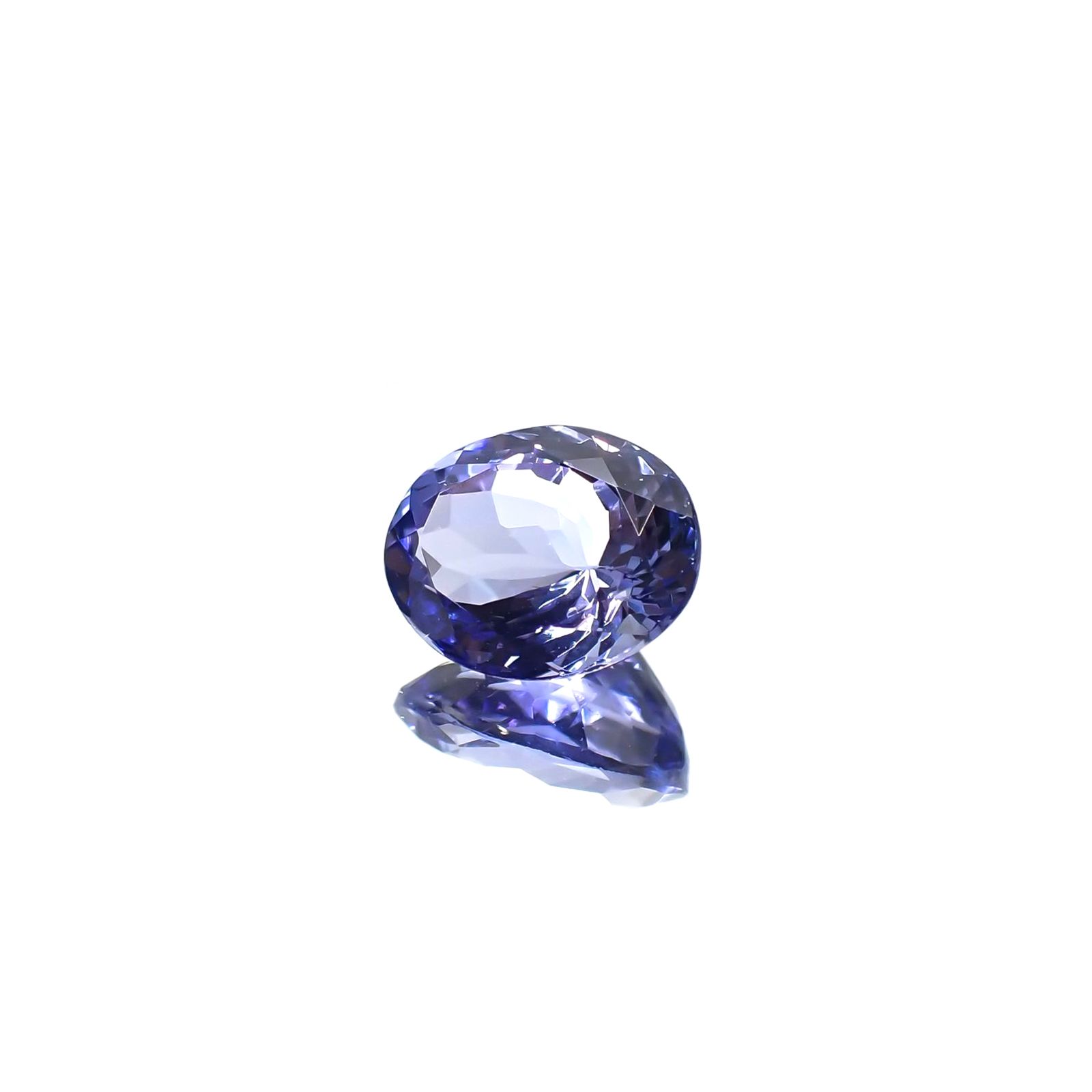 タンザナイト(宝石名タンザナイト) タンザニア産 1.75ct 識別済[210711837]8.2×6.5mm前後