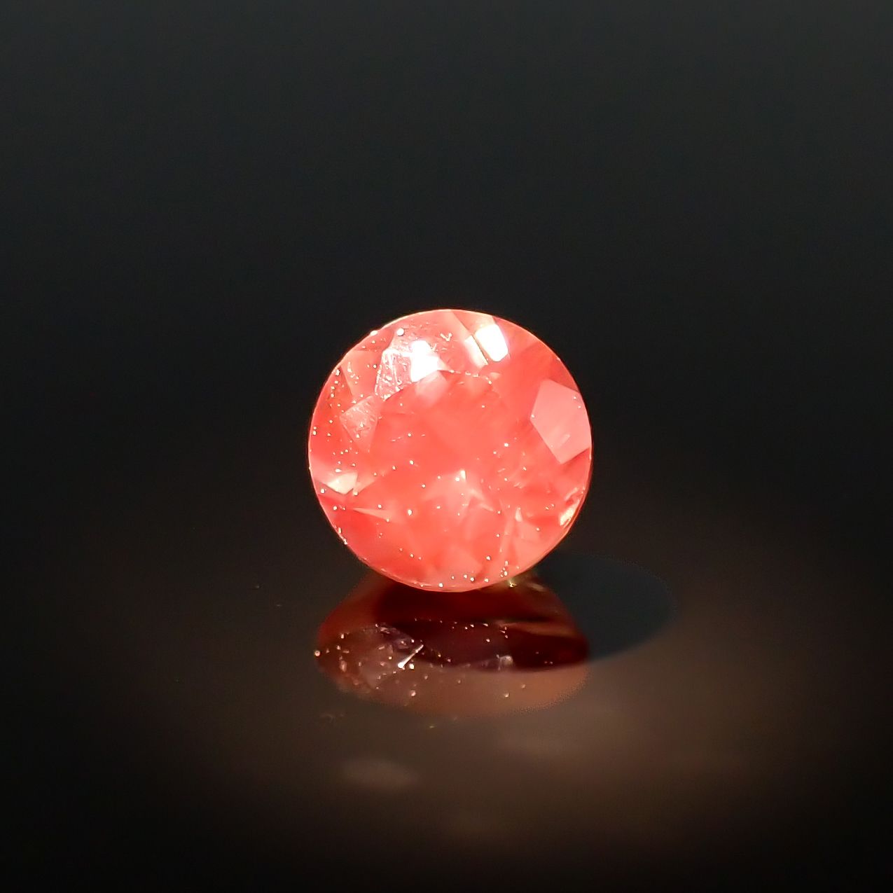 カラーチェンジアンデシン モンゴル産 0.49ct [230421466]4.9x4.9mm前後