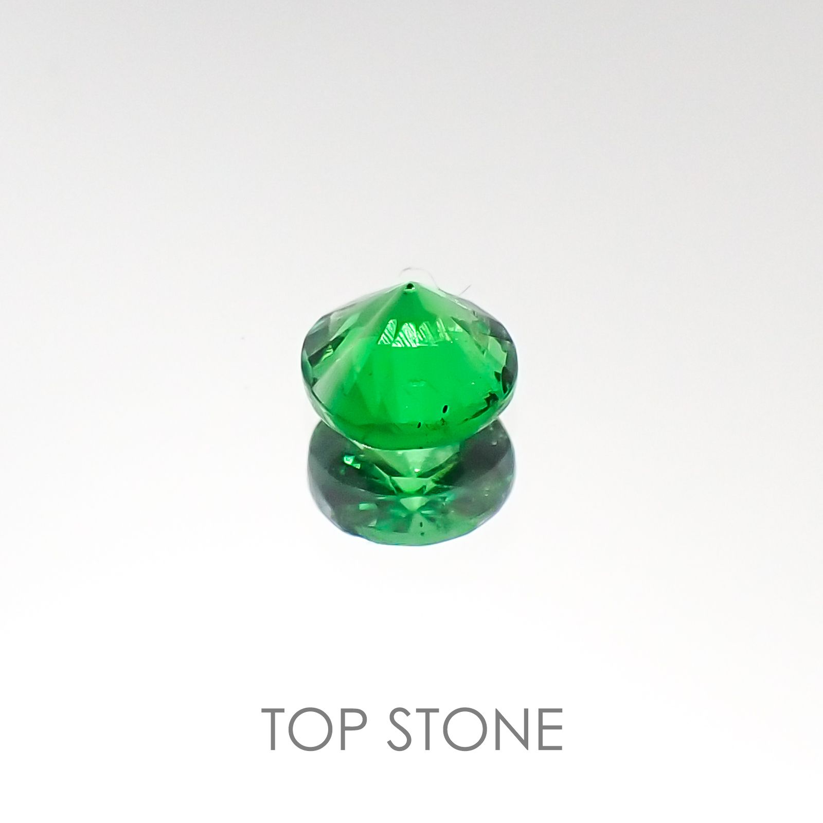ツァボライト タンザニア産 ルース 0.19ct[20095727]3.6×3.5mm前後
