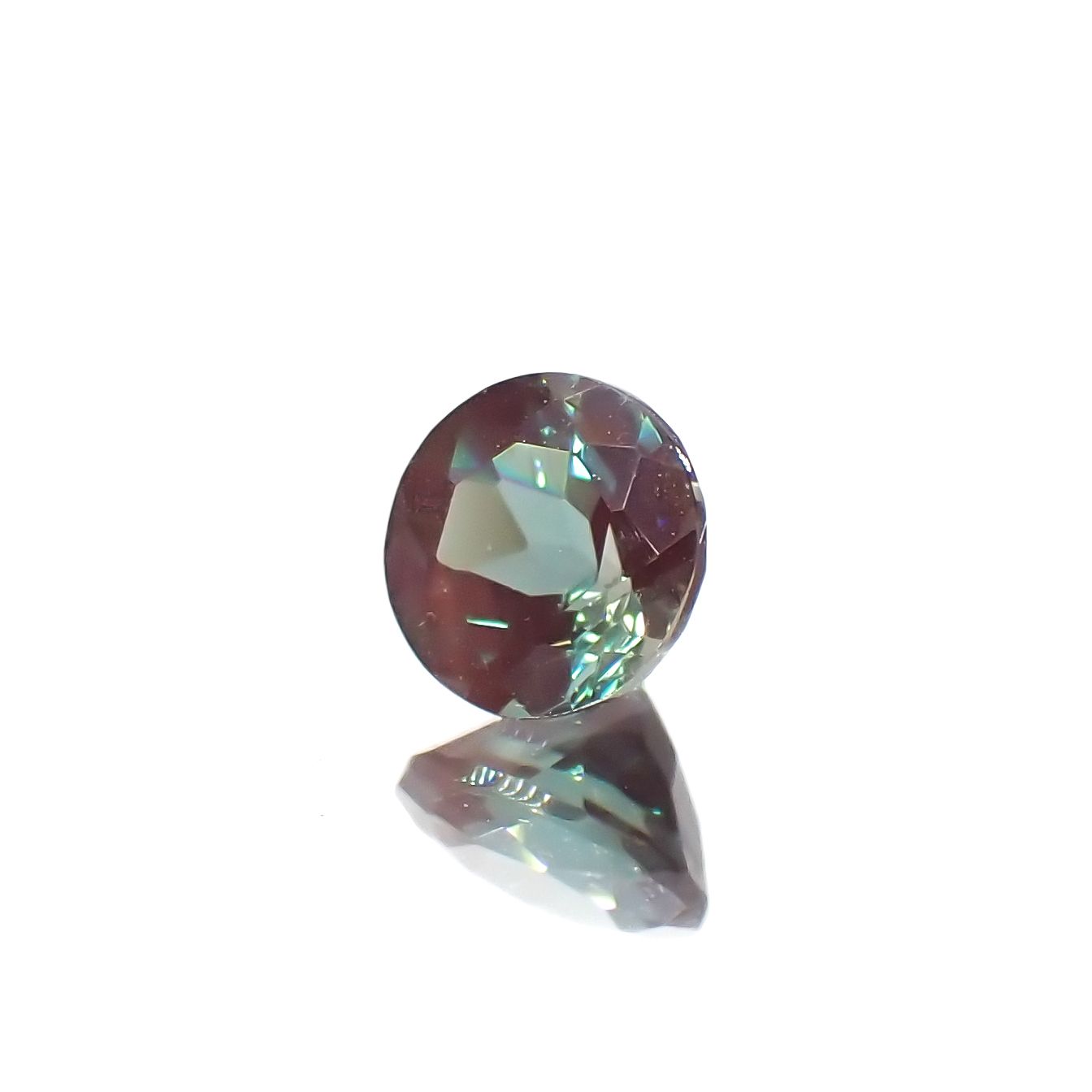 カラーチェンジアンデシン モンゴル産 0.45ct[230421465]4.8x4.8mm前後