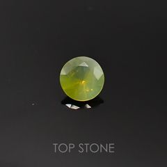 クリソベリルキャッツアイ スリランカ産 ルース 0.24ct[20085215]3.9×3.8mm前後