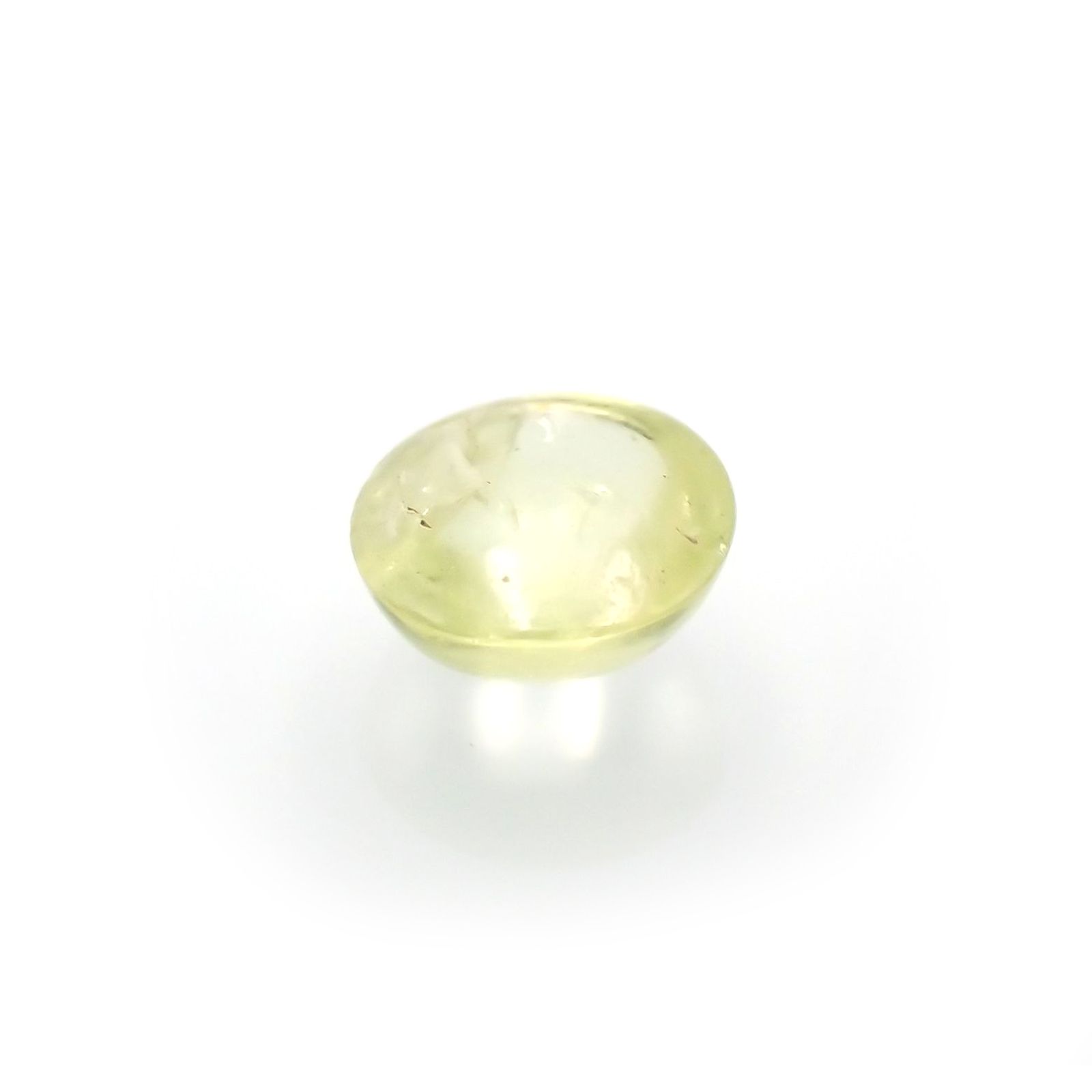 クリソベリルキャッツアイ スリランカ産 0.29ct / 3.9x3.9mm前後 [260118251]