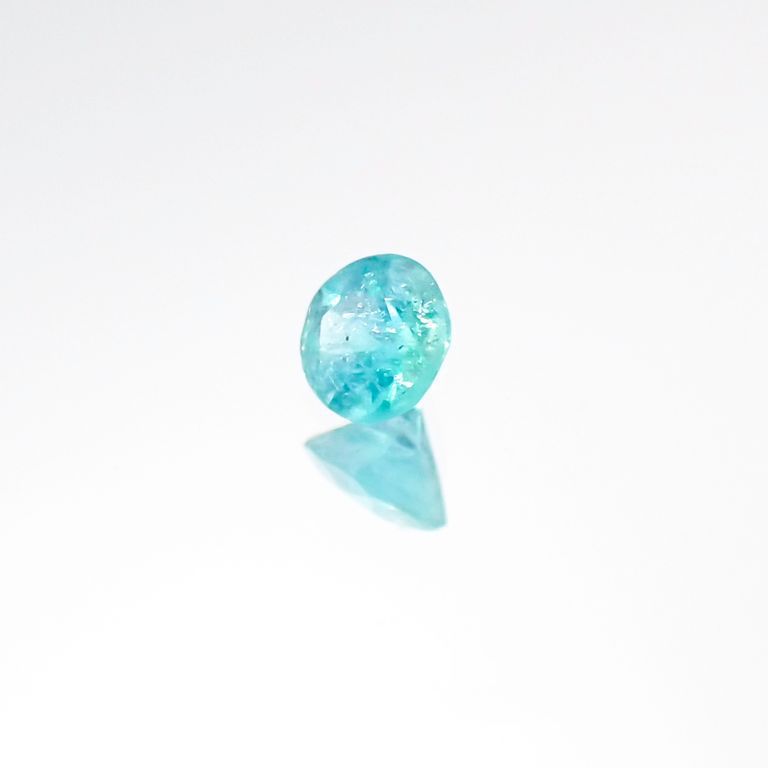 パライバトルマリン ブラジル産 ルース 0.075ct[20106260]2.6×2.6mm前後