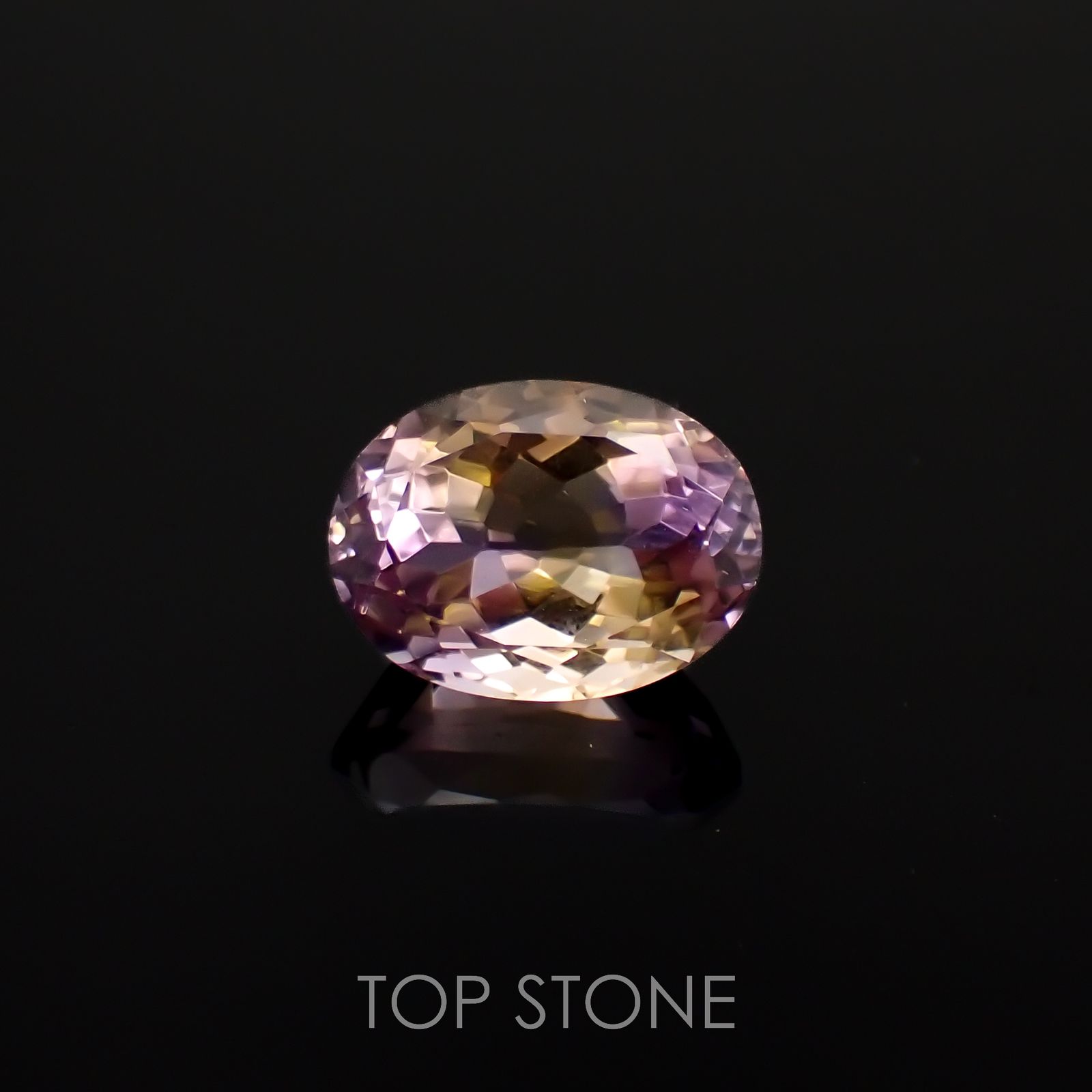 アメトリン ブラジル産 6.11ct[221018585]13.2x9.8mm前後