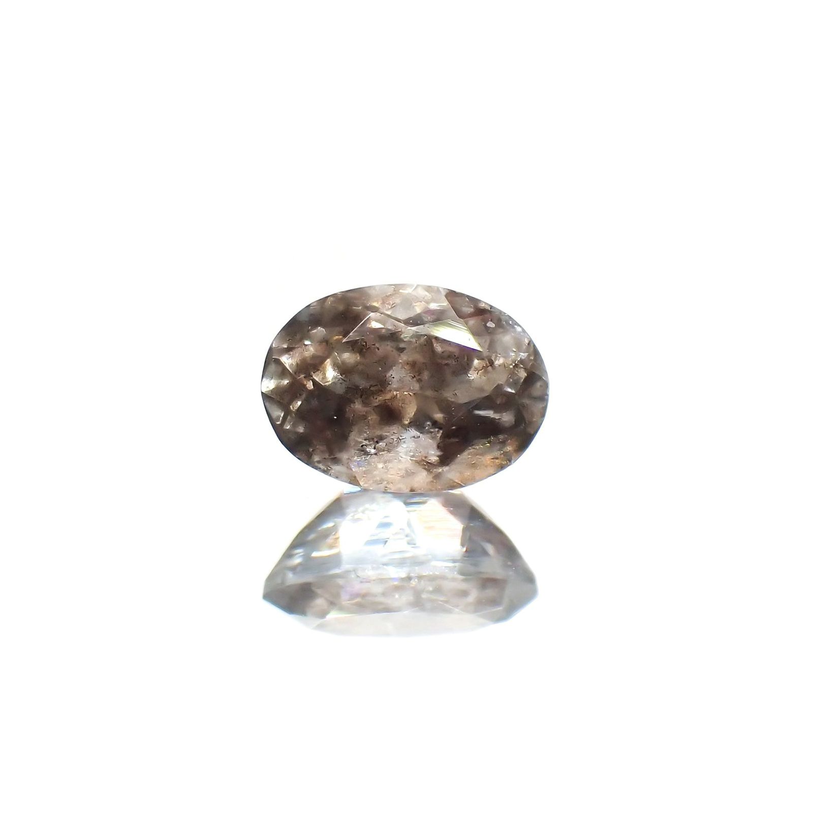 アベンチュリンアクアマリン ナイジェリア産 0.80ct / 6.7x4.9mm前後 [260114435]