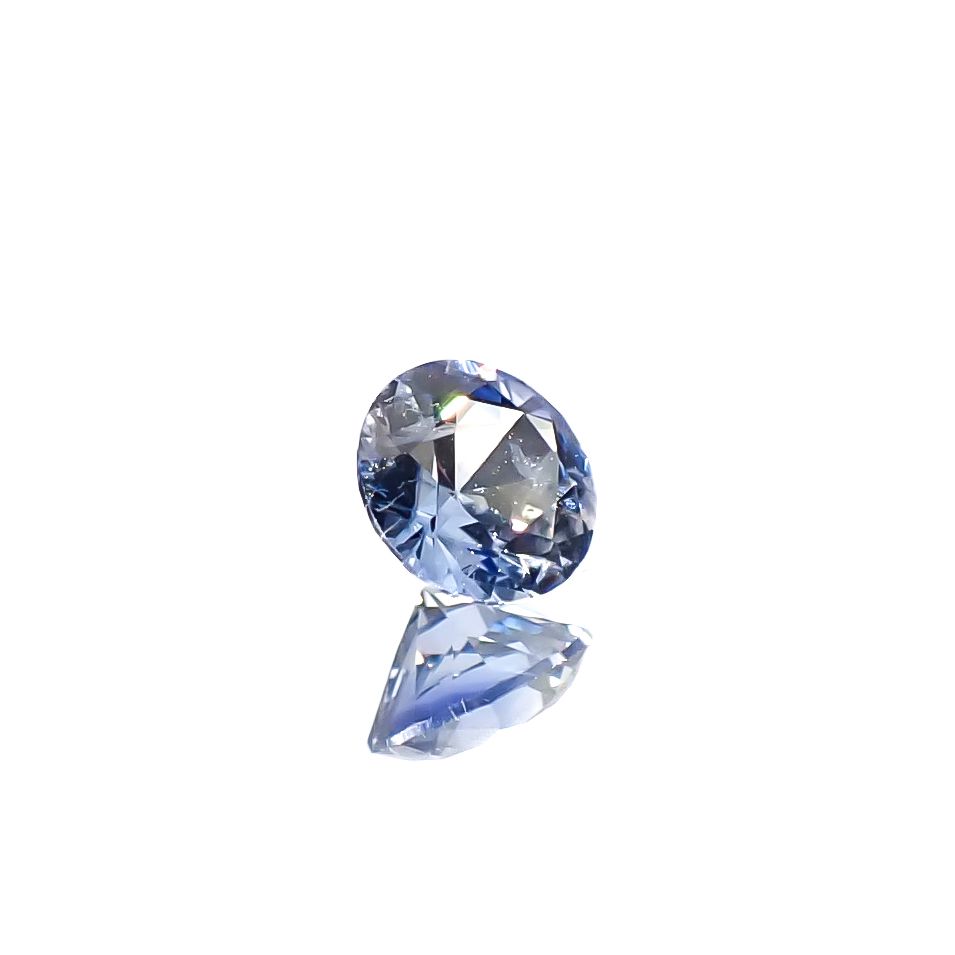 アイスブルーサファイア スリランカ産 0.19ct [250129735]3.5x3.5mm前後