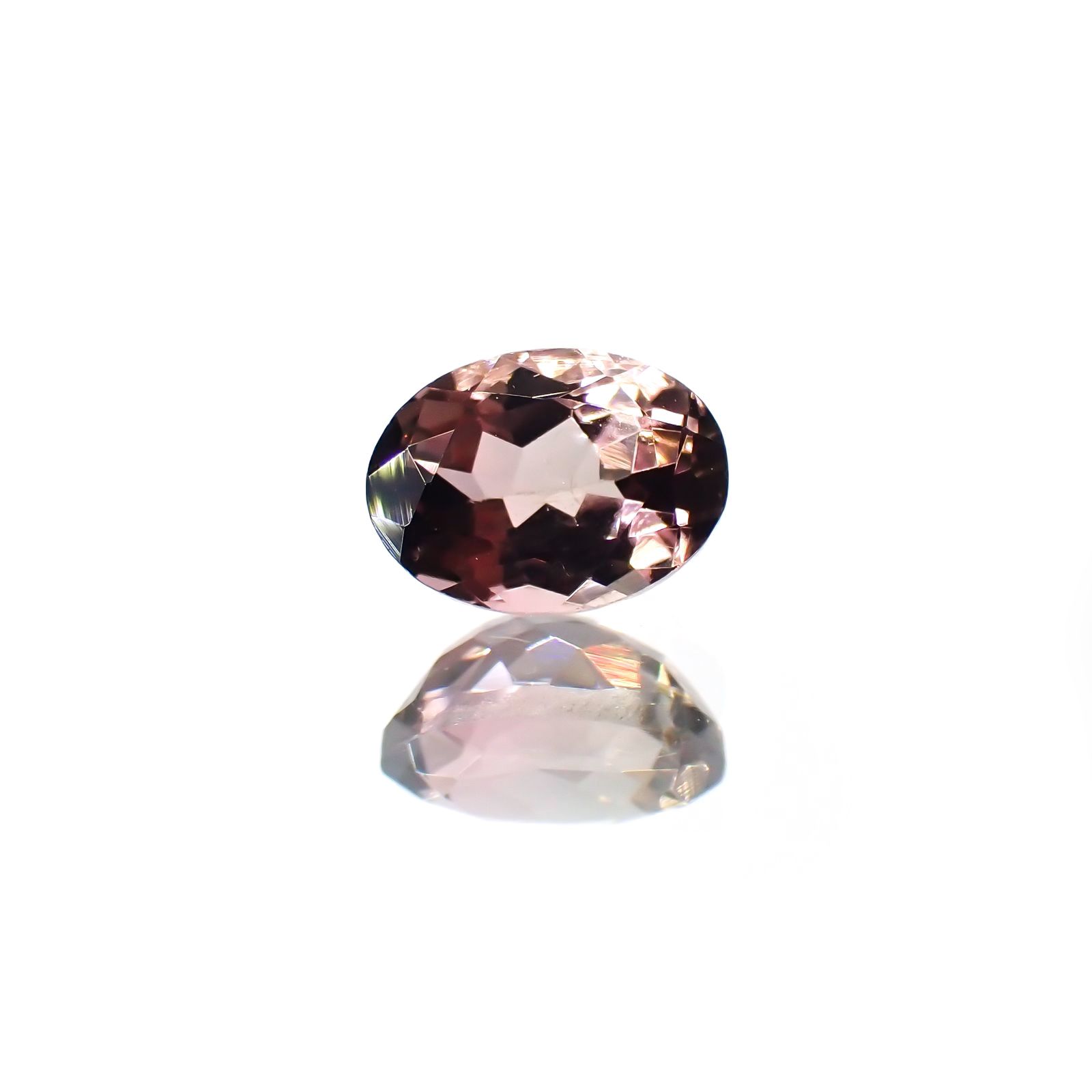 パーティカラートルマリン(宝石名パーティカラード・トルマリン) ブラジル/アフリカ産 0.94ct 識別済[211013571]6.8×5mm前後