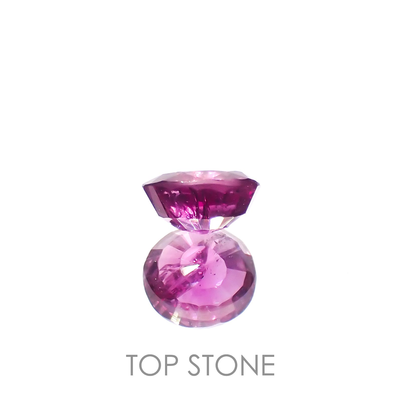 パープルサファイア パキスタン・カシミール産 0.86ct[230119875]5.6x5.2mm前後