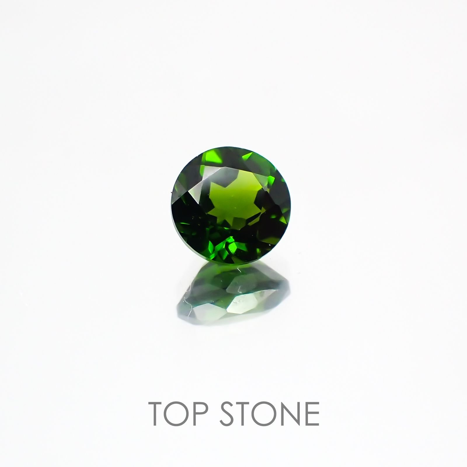 クロムダイオプサイド ロシア産 ルース 0.53ct[20128658]5.1×5mm前後