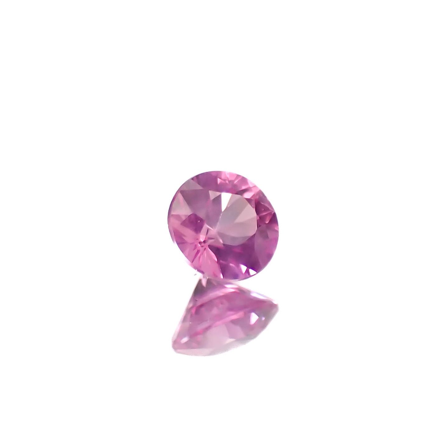 シルキーピンクサファイア 非加熱 ベトナム産 0.19ct [250330059]3.3x3.3mm前後
