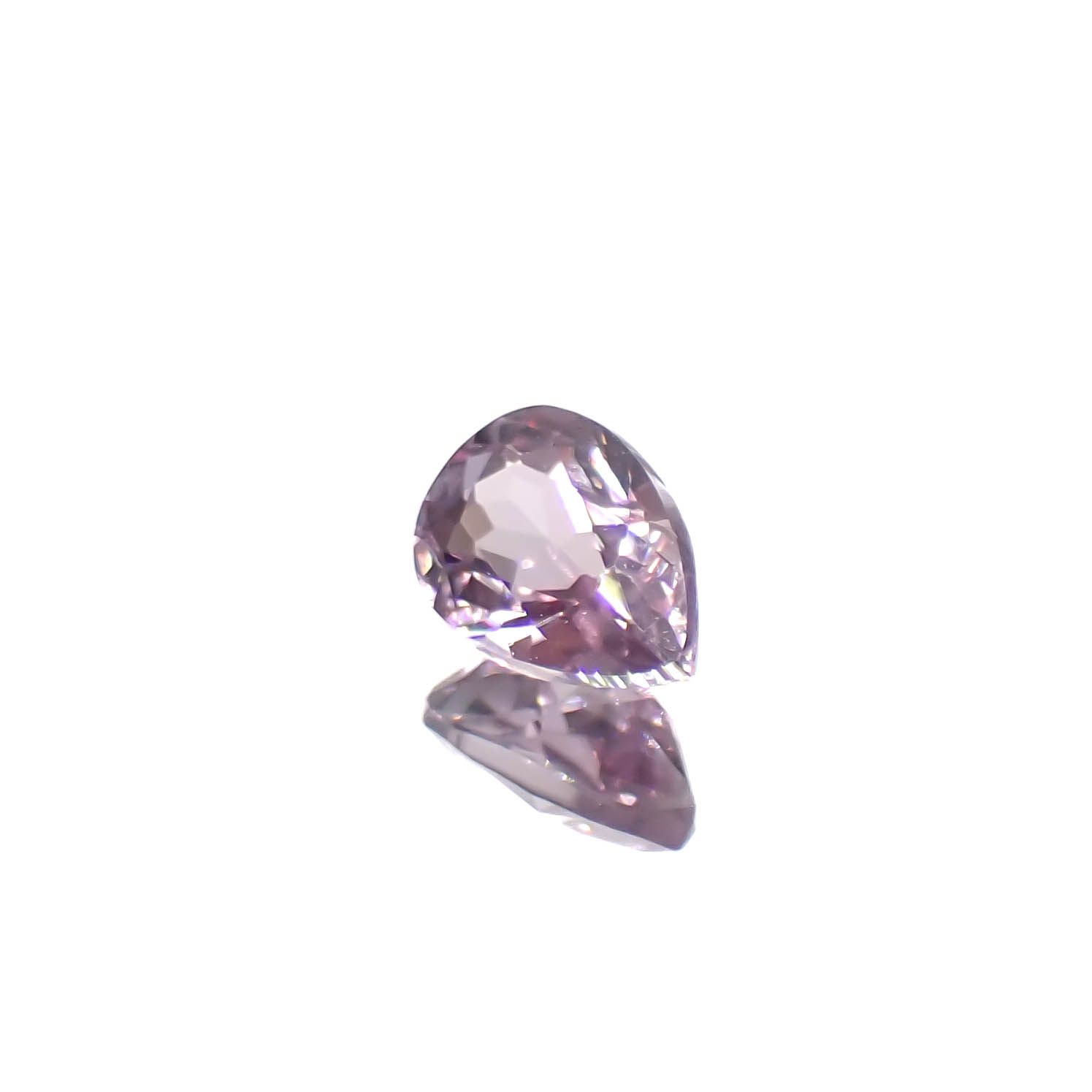 カラーシフト ピンクダイアスポア アフガニスタン産 0.45ct[240627979]5.6x3.9mm前後