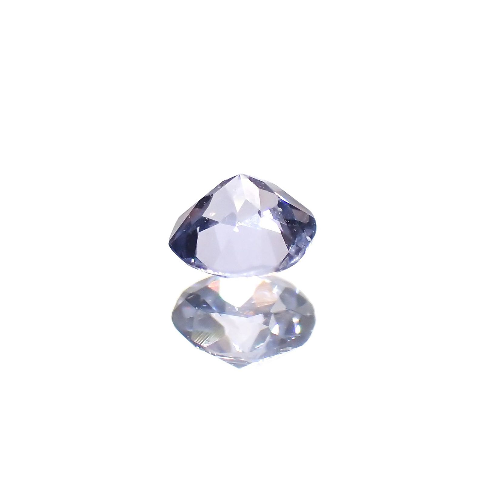 コバルトブルースピネル(宝石名ブルー・スピネル)タンザニア産 ソ付(日独) 0.116ct / 2.96x3.04mm前後 [260722545]