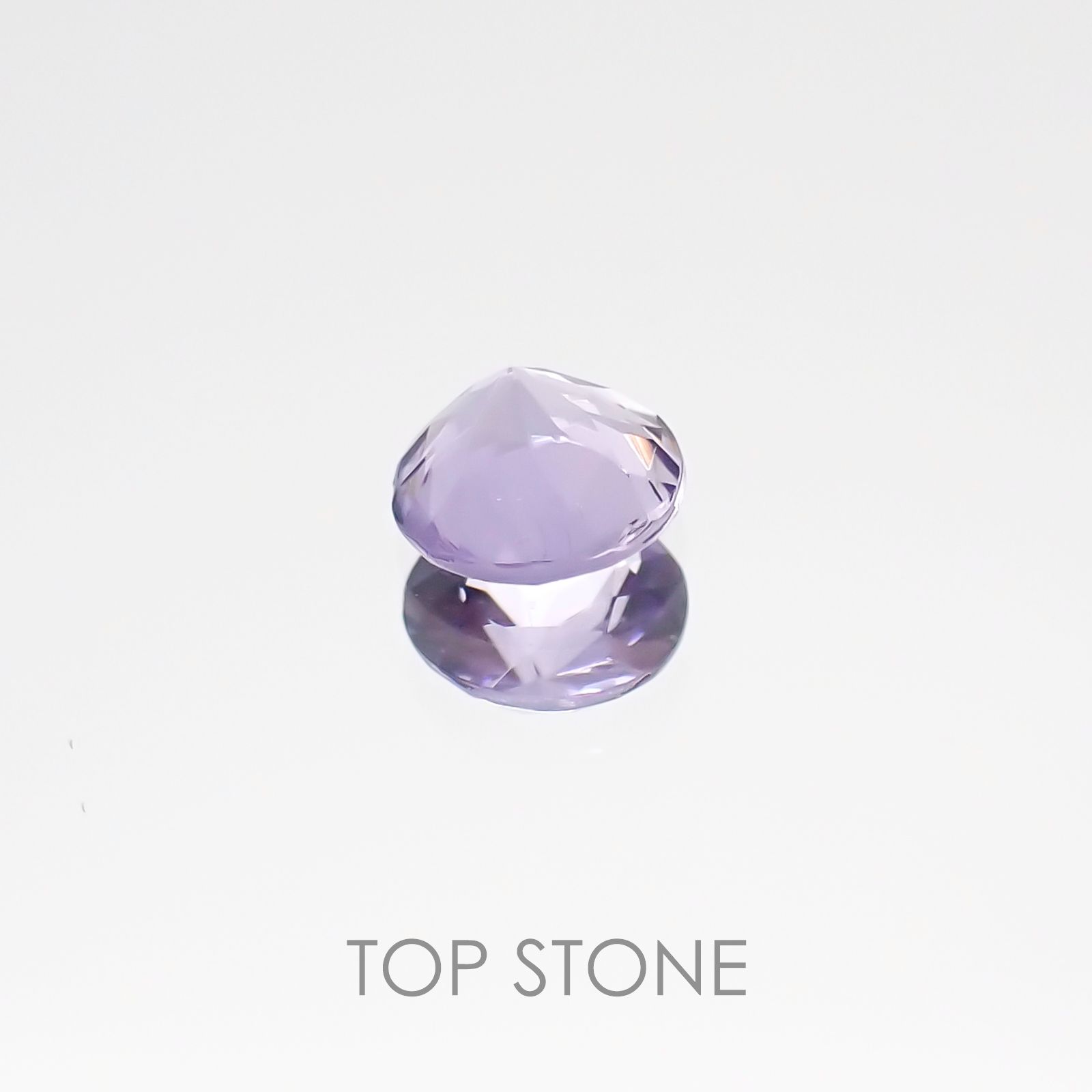 ラベンダースピネル スリランカ産 ルース 0.21ct[20106647]4×4mm前後