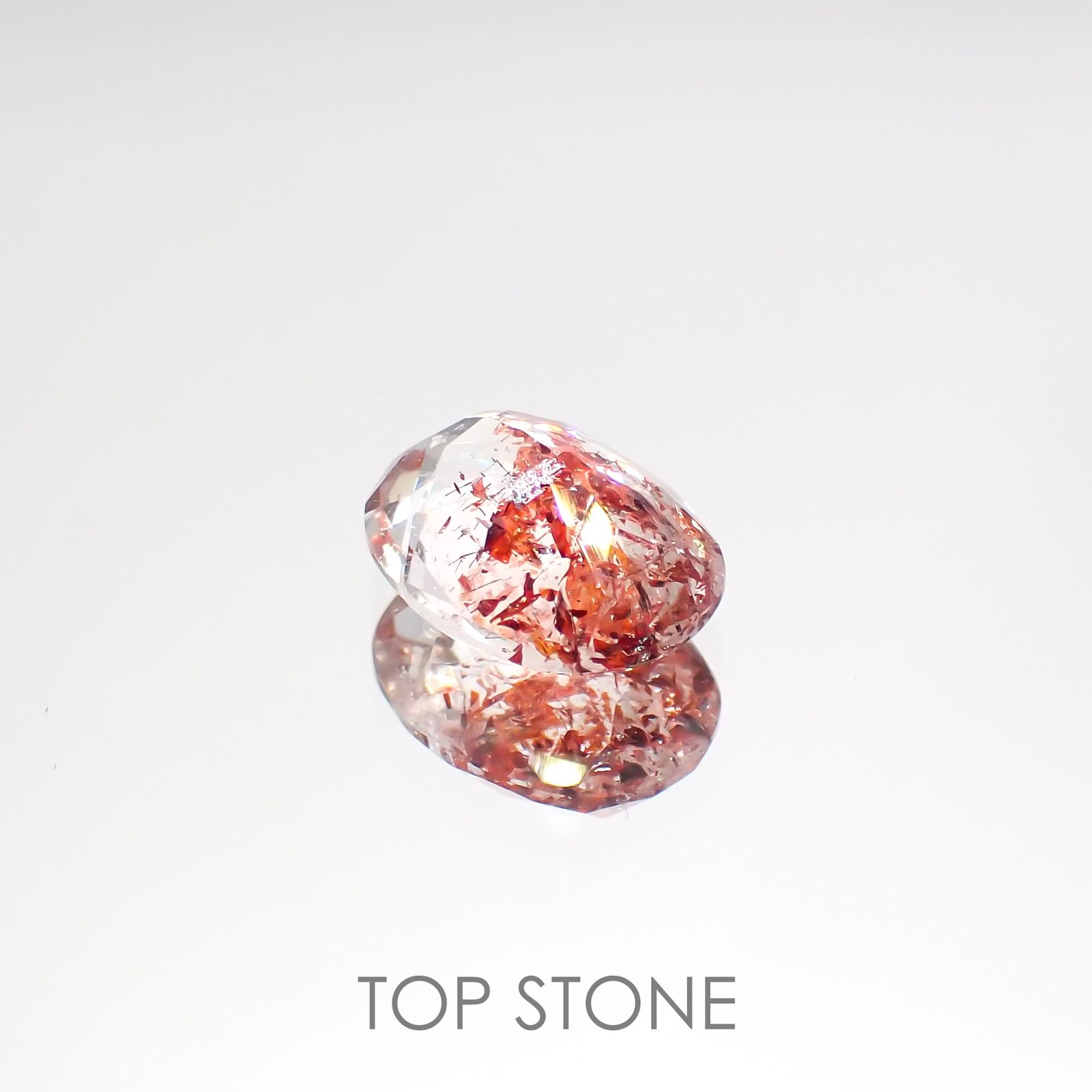 ファイヤークォーツ ナイジェリア産 1.76ct[220114752]9.4x7.3mm前後