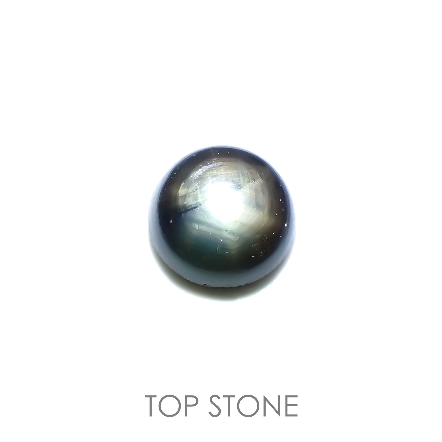 ゴールドシーンスターサファイア(宝石名シーン・スター・サファイア) ケニア産 0.74ct 識別済[20021925]5×5mm前後