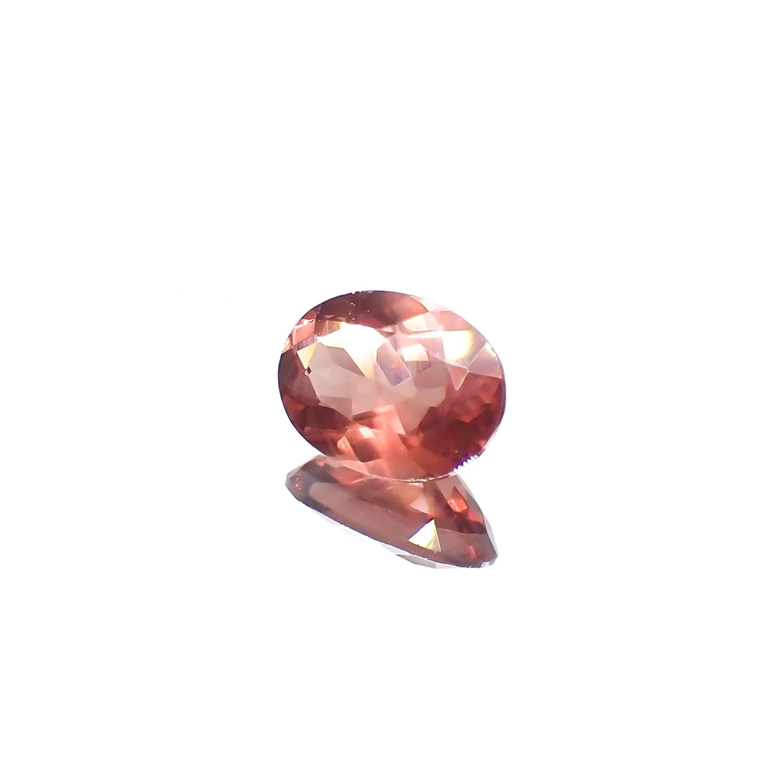 ピンクアパタイト(宝石名アパタイト) ブラジル産 1.51ct 識別済[240212468]8.5×6.5mm前後