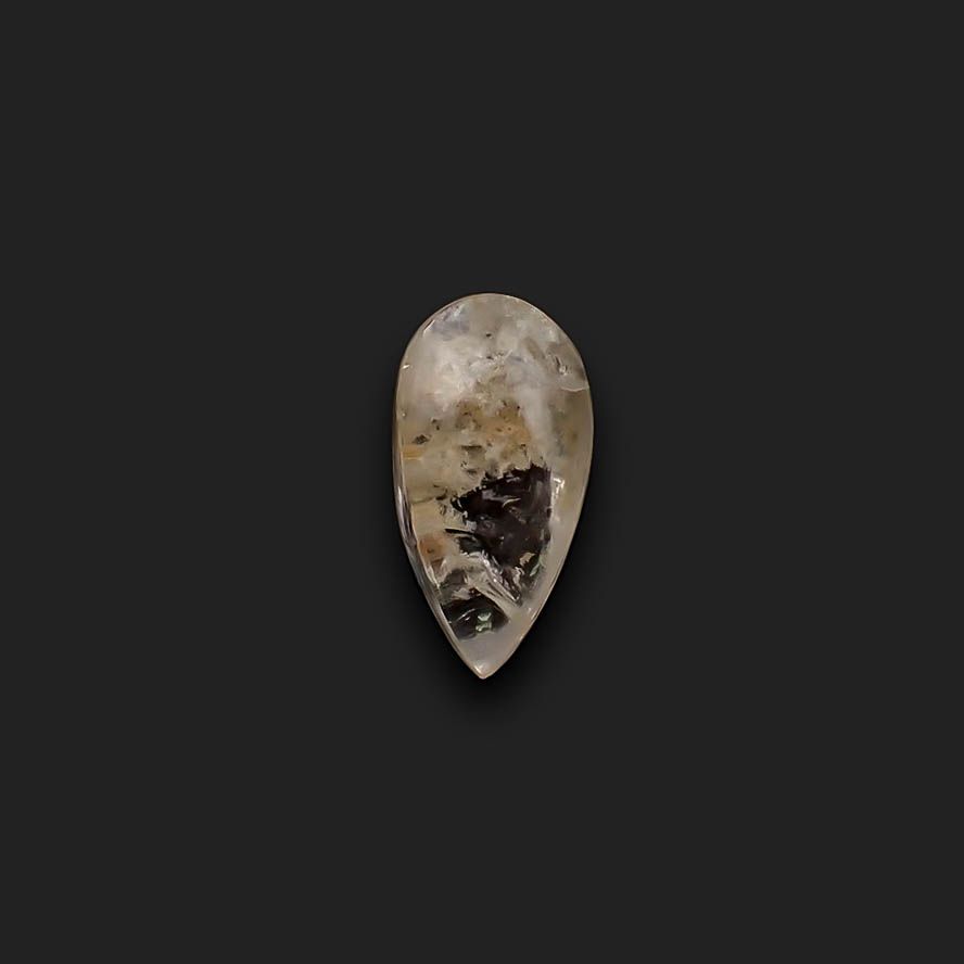 ホワイトガーデンクォーツ ブラジル産 23.79ct[230722632]25.1x13.2mm前後