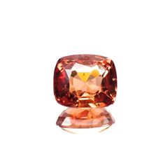 オレンジスピネル(宝石名スピネル)ビルマ/マダガスカル産 0.80ct 識別済[220817519]5.7x5mm前後