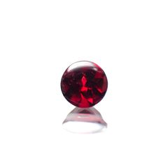◇バフカット◇クロムパイロープガーネット アメリカ・アリゾナ州産 0.42ct[231224541]4.5x4.4mm前後