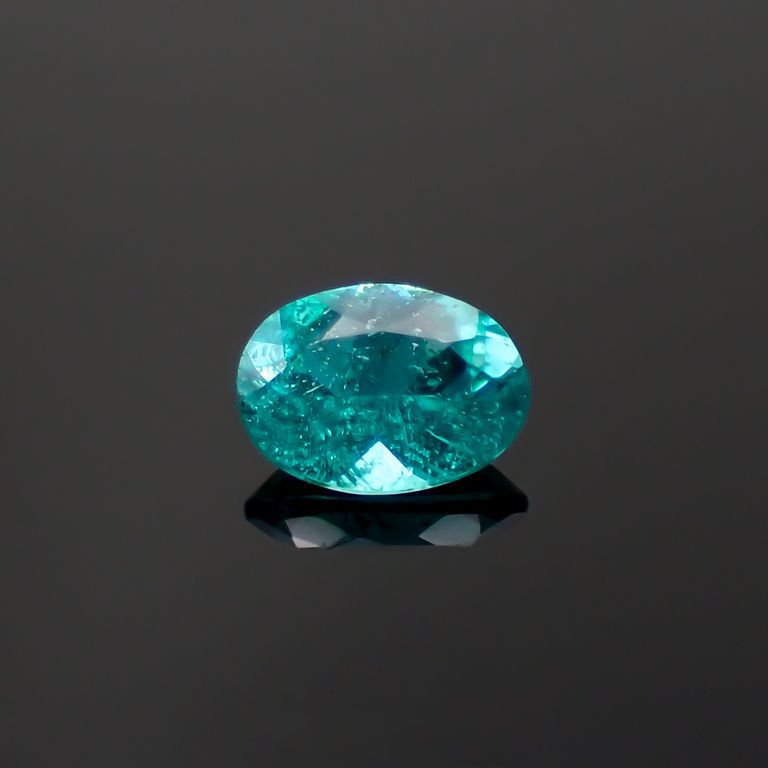パライバトルマリン ブラジル産 0.19ct[221018790]4.4x3.1mm前後