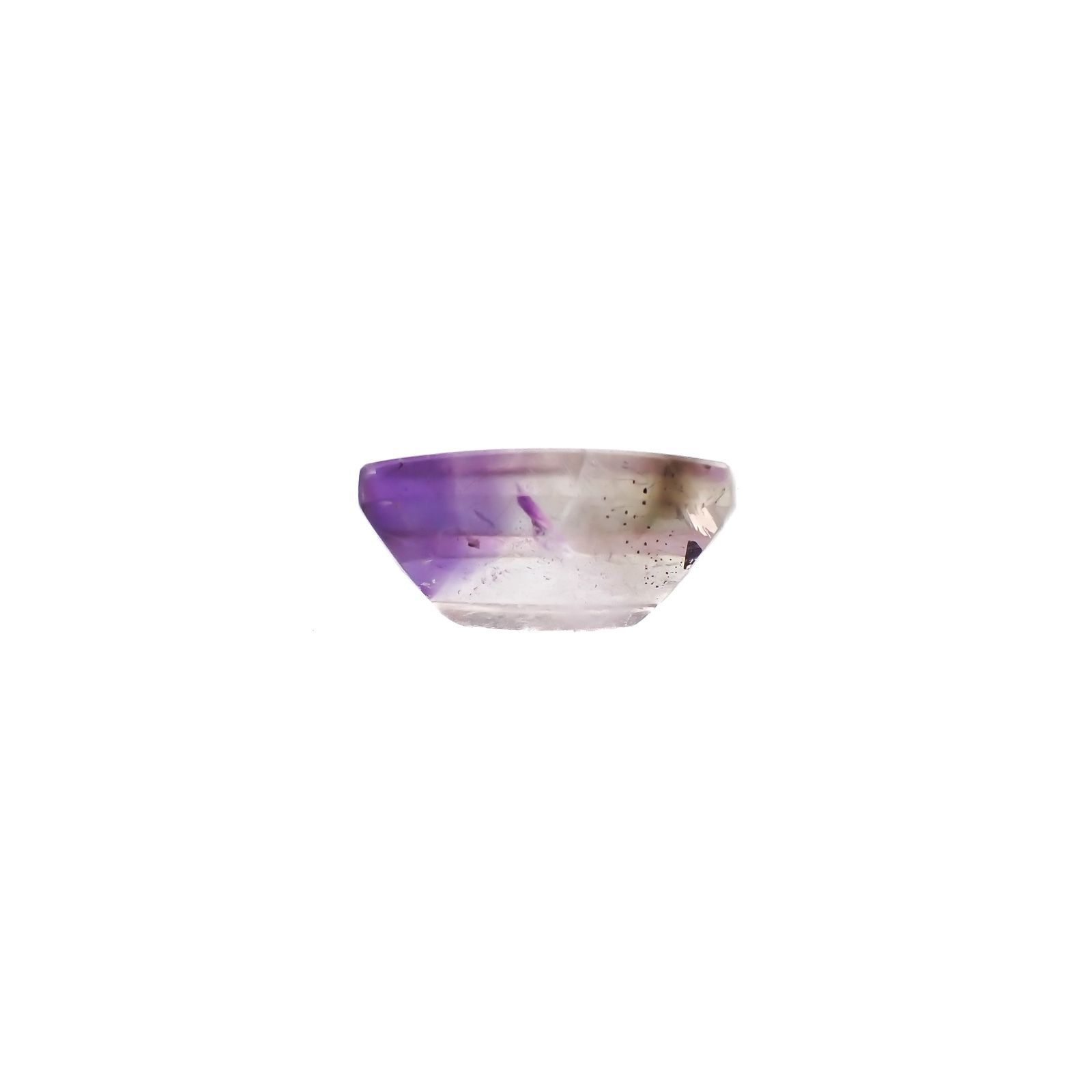 アメジストエレスチャル ブラジル産 16.86ct[220917974]18x14.7mm前後