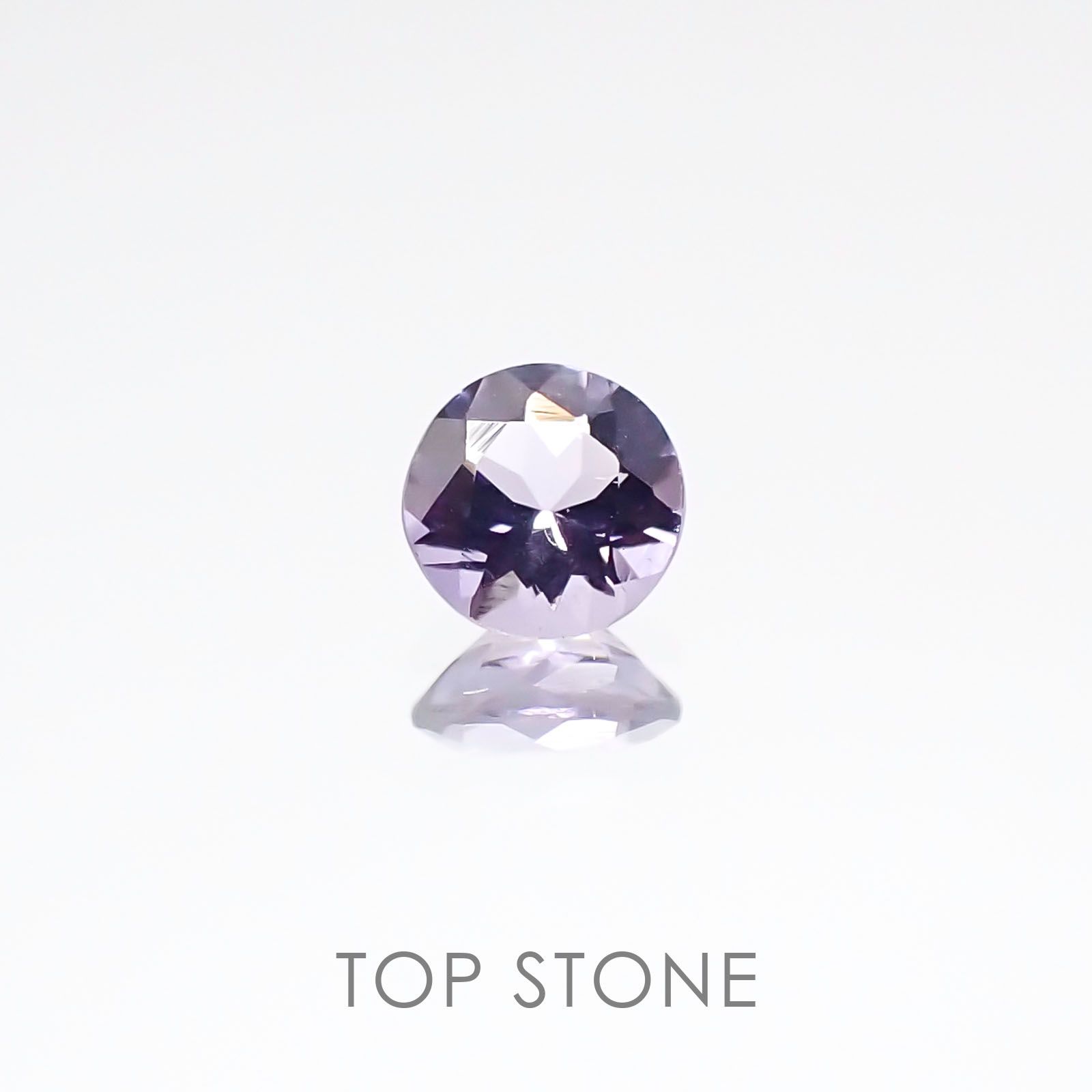 ラベンダースピネル スリランカ産 ルース 0.21ct[20106656]4×4mm前後