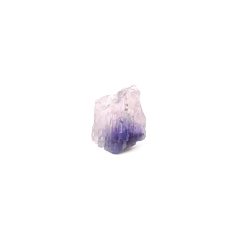 バイカラータンザナイト 原石 タンザニア産 2.49ct[231224981]10.3x8mm前後