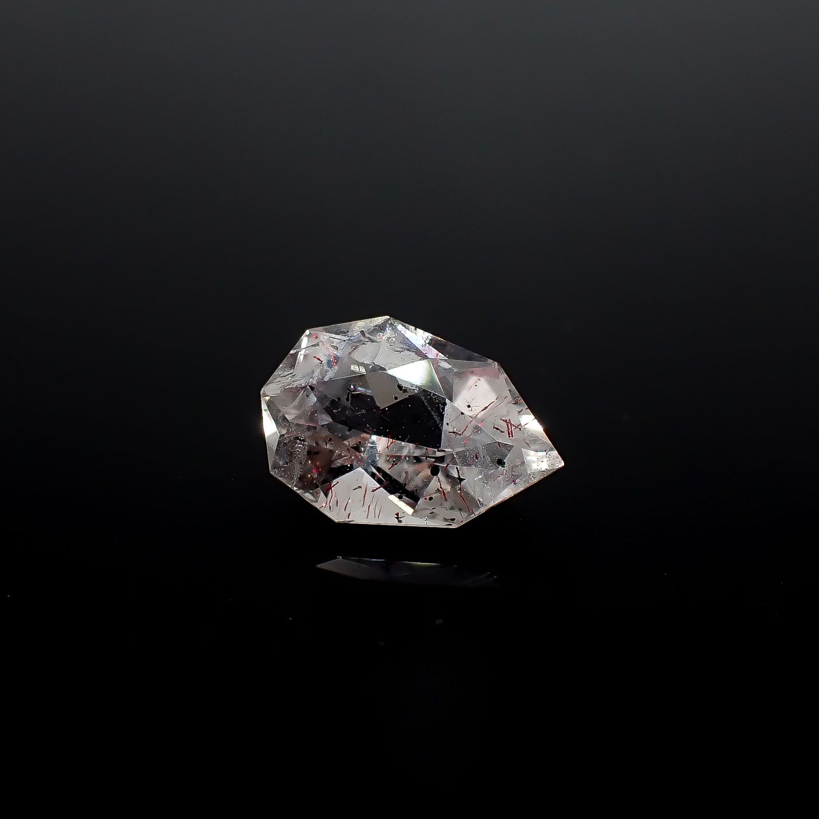 ◇カスタムカット◇ティンカーベルクォーツ ブラジル産 1.16ct[240628164]9.3x6.4mm前後